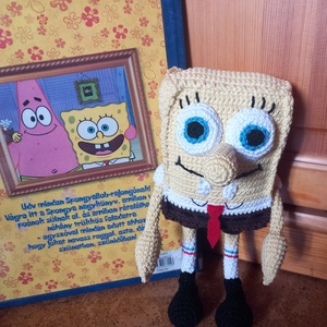 Spongyabob amigurumi mesefigura - játék & sport - baba & babaház - baba - Meska.hu Spongyabob amigurumi mesefigura - játék & sport - baba & babaház - baba - Meska.hu