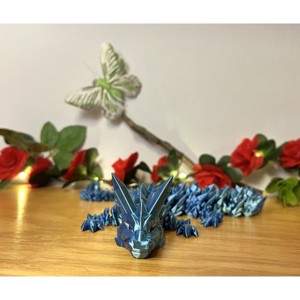 3d nyomtatott kristály sárkány, Játék & Sport, Plüssállat & Játékfigura, Más figura, Mindenmás, MESKA