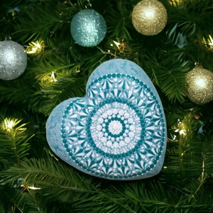 Asztali dekoráció, Otthon & Életmód, Dekoráció, Spiritualitás, Mandala, Festett tárgyak, MESKA