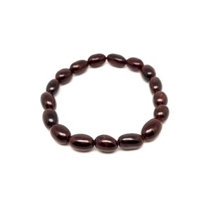 Gránát hesszonit rizs karkötő 12-14mm, Ékszer, Karkötő, Ásványkarkötő, , MESKA