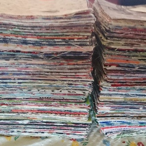 Patchwork pamutvászon foltvarró csomag 100 db 10 x 10 cm  - kellékek & szerszámok - Meska.hu