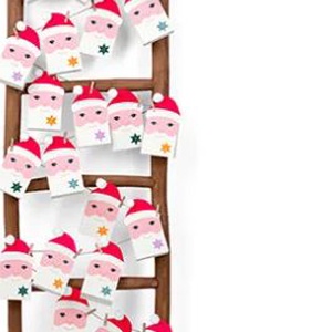 Adventi naptár kalendárium Mikulás Télapó - diy (csináld magad) - egységcsomag - Meska.hu