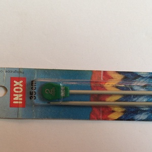 Egyenes páros kötűtű tű Inox 2 mm, Kellékek & szerszámok, Szerszámok, eszközök, Eszköz kötéshez, horgoláshoz, , MESKA