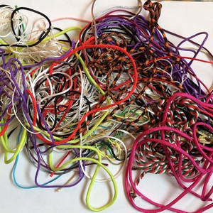 Színes zsinór csomag paracord pamut fonal - kellékek & szerszámok - rövidáru - fonal, cérna - pamutfonal - Meska.hu