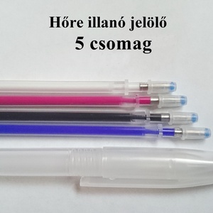 Hőre illanó jelölő toll csomag textilre szabáshoz 5 csomag , Kellékek & szerszámok, Szerszámok, eszközök, Rajz- és íróeszköz, Varrás, MESKA