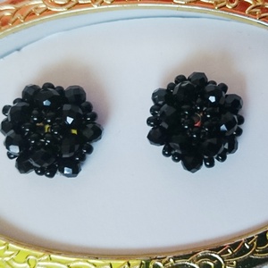 Fekete ékszer csomag női 5 részes fülbevaló karkötő nyakék - ékszer - ékszerszett - Meska.hu