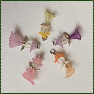 5 db színes angyalka csomagban 5. számú karácsony ajándék kísérő, Esküvő, Emlék & Ajándék, Köszönőajándék, Ékszerkészítés, MESKA