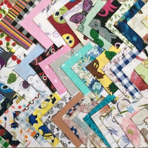 100 db vegyes mintájú patchwork 8x8 cm pamutvászon csomag GY2, Kellékek & szerszámok, Méteráru, Anyagcsomag, , MESKA