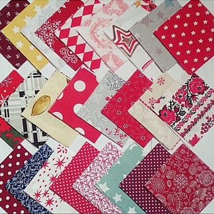 100 db Karácsony patchwork 10x10 cm pamutvászon csomag KH, Kellékek & szerszámok, Méteráru, Anyagcsomag, , MESKA