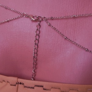 Arany színű apró bogyós kétsoros deréklánc testlánc strasszos  - ékszer - nyaklánc - hosszú nyaklánc - Meska.hu