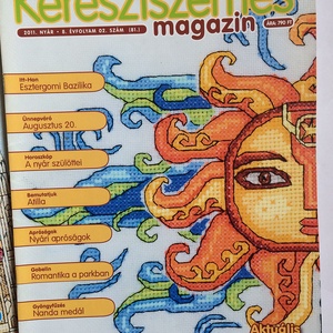 2 szám Keresztszemes Magazin kézimunka újság 2011 évad - kellékek & szerszámok - könyv, újság - újság - Meska.hu