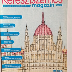 2 szám Keresztszemes Magazin kézimunka újság 2011 évad - kellékek & szerszámok - könyv, újság - újság - Meska.hu