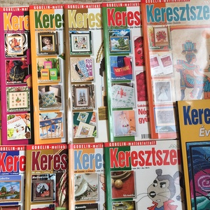 Keresztszemes Magazin kézimunka újság 2008 évad - Meska.hu