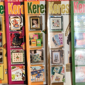 Keresztszemes Magazin kézimunka újság 2008 évad - kellékek & szerszámok - könyv, újság - újság - Meska.hu