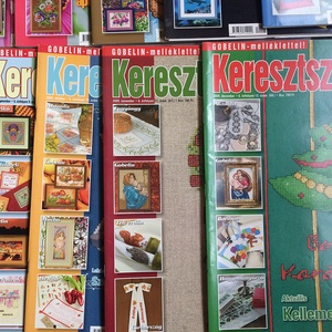 Keresztszemes Magazin kézimunka újság 2009 évad - kellékek & szerszámok - könyv, újság - újság - Meska.hu