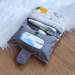 Pelenkatáska, pelenkázó neszeszer - baba - mama - pelenkázó, babafürdető kellékek - pelenkázó neszeszer, pelenkatartó - Meska.hu