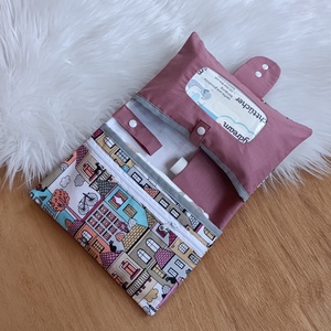 Pelenkatáska, pelenkázó neszeszer - baba - mama - pelenkázó, babafürdető kellékek - pelenkázó neszeszer, pelenkatartó - Meska.hu