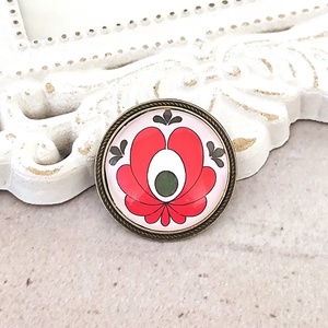 Matyórózsa kitűző, Ékszer, Kitűző és Bross, Ékszerkészítés, MESKA