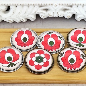 Matyórózsa kitűző - ékszer - kitűző és bross - Meska.hu