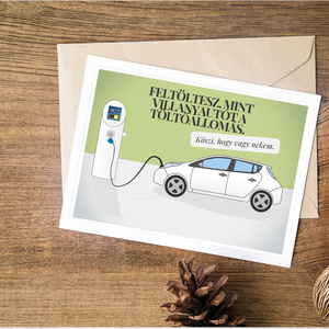 Feltöltesz, mint villanyautót a töltőállomás - művészet - grafika & illusztráció - digitális - Meska.hu