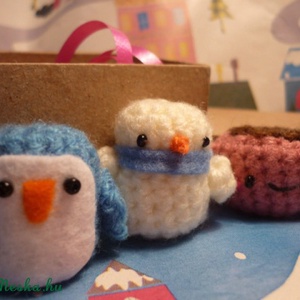 Adventi apróságok - Angyalka és kakaós csésze páros -  - Meska.hu