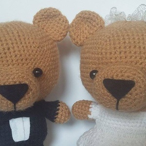 Maci menyasszony és vőlegény-Panni3-nak lefoglalva - Meska.hu