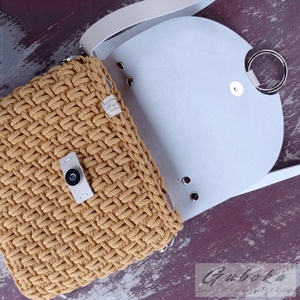 Női crossbody táska bőr fedlappal, horgolt - táska & tok - kézitáska & válltáska - vállon átvethető táska - Meska.hu Női crossbody táska bőr fedlappal, horgolt - táska & tok - kézitáska & válltáska - vállon átvethető táska - Meska.hu