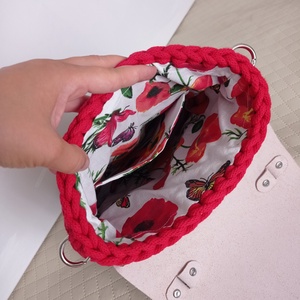 Női válltáska, crossbody - táska & tok - kézitáska & válltáska - vállon átvethető táska - Meska.hu