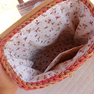 Női horgolt hátizsák - táska & tok - hátizsák - hátizsák - Meska.hu