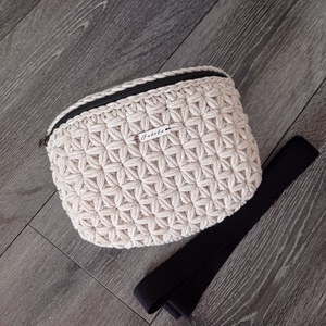 Övtáska jázmin virág mintával - Meska.hu