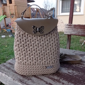 Jázmin mintás hátizsák - Meska.hu