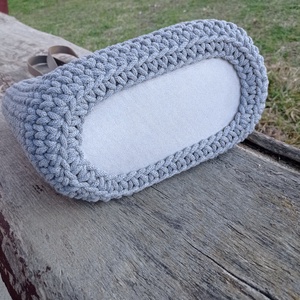 Női válltáska, szürke színben - táska & tok - kézitáska & válltáska - válltáska - Meska.hu