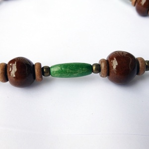 Erdei harmat kerámai nyaklánc - ékszer - nyaklánc - gyöngyös nyaklánc - Meska.hu