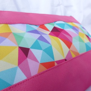 Pink mozaik kis crossbody táska - táska & tok - variálható táska - Meska.hu