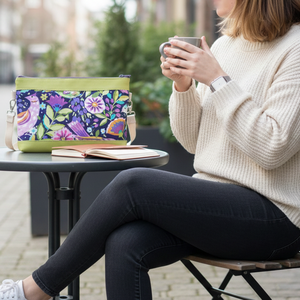 Pipitér kis crossbody táska - táska & tok - variálható táska - Meska.hu