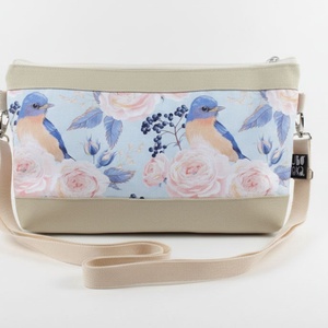 Tea Rose kis crossbody táska - Meska.hu