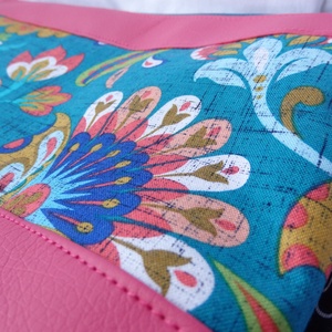 Oriental bloom kis crossbody táska - táska & tok - variálható táska - Meska.hu