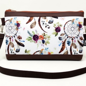 Álomfogó liget kis crossbody táska, Táska & Tok, Variálható táska, Varrás, MESKA