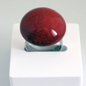 Parázstánc kerámia gyűrű - ékszer - gyűrű - kerek gyűrű - Meska.hu