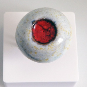 Szupernova kerámia gyűrű, Ékszer, Gyűrű, Kerek gyűrű, Agyagozás, Ékszerkészítés, MESKA