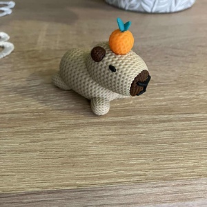 Capybara figura  színes, 3D nyomtatott, Otthon & Életmód, Dekoráció, Asztal és polc dekoráció, Asztaldísz, Mindenmás, MESKA