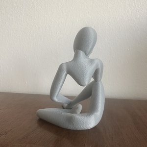 Merengő figura  3D nyomtatott modern szobor - otthon & életmód - dekoráció - asztal és polc dekoráció - asztaldísz - Meska.hu