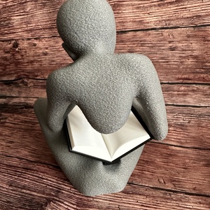 Olvasó absztrakt szobor - asztaldísz - otthon & életmód - dekoráció - asztal és polc dekoráció - asztaldísz - Meska.hu Olvasó absztrakt szobor - asztaldísz - otthon & életmód - dekoráció - asztal és polc dekoráció - asztaldísz - Meska.hu