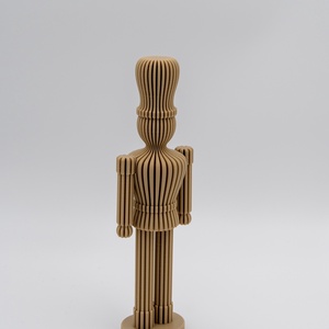 Diótörő (csíkozott) - karácsonyi dekoráció, Karácsony, Karácsonyi lakásdekoráció, Karácsonyi manók, figurák, Mindenmás, MESKA