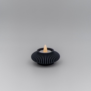 Modern LED teamécses tartó, Karácsony, Karácsonyi lakásdekoráció, Ünnepi asztaldekoráció, Mindenmás, MESKA