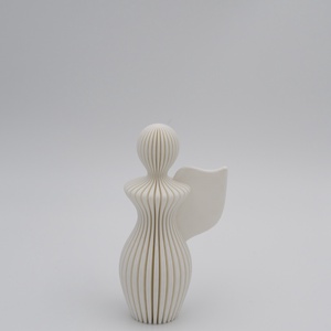 Modern csíkos angyal - karácsonyi dekoráció - Meska.hu