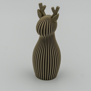 Modern rénszarvas - karácsonyi dekoráció - karácsony - karácsonyi lakásdekoráció - karácsonyi manók, figurák - Meska.hu