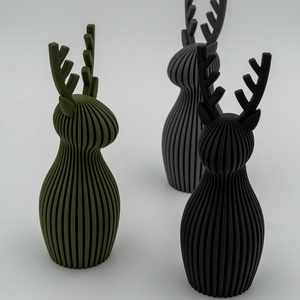 Modern rénszarvas - karácsonyi dekoráció, Karácsony, Karácsonyi lakásdekoráció, Karácsonyi manók, figurák, Mindenmás, MESKA