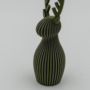 Modern rénszarvas - karácsonyi dekoráció - karácsony - karácsonyi lakásdekoráció - karácsonyi manók, figurák - Meska.hu