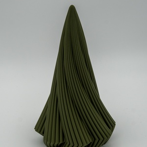 Modern csavar karácsonyfa - LED teamécsessel, Karácsony, Karácsonyi lakásdekoráció, Karácsonyfa, grincsfa, Mindenmás, MESKA